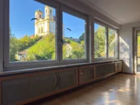 Ausblick vom Wohnzimmer EG