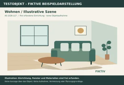 TESTOBJEKT / Musterwohnung / alle Angaben fiktiv, 84489 Burghausen, Etagenwohnung