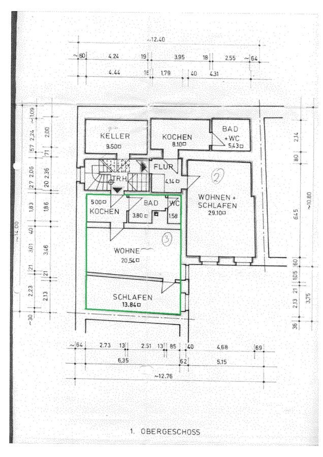 Grundriss Wohnung