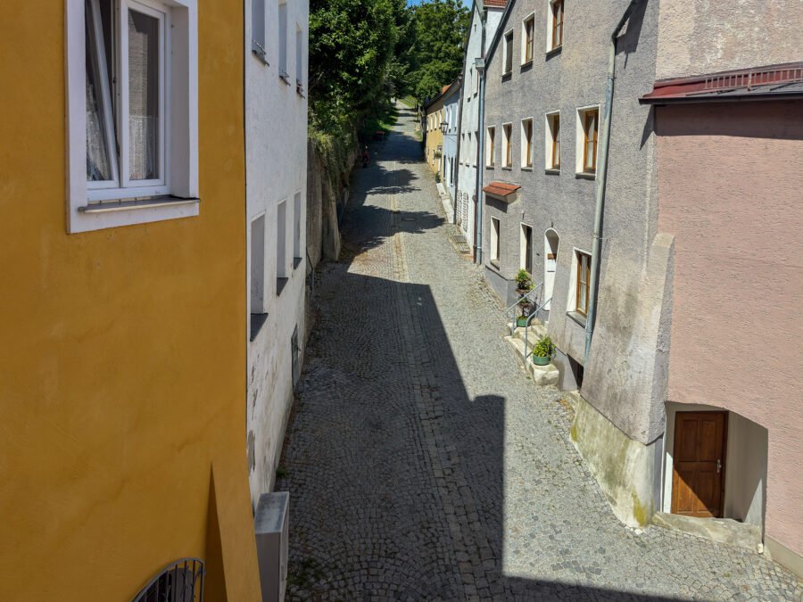 Blick in die Altstadtgasse