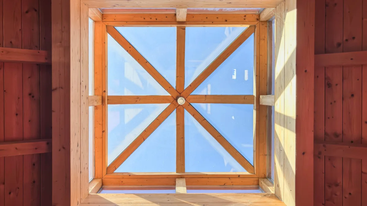 Dachfenster im Atelier