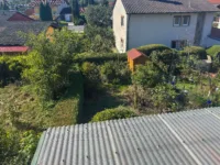 Ausblick vom Balkon