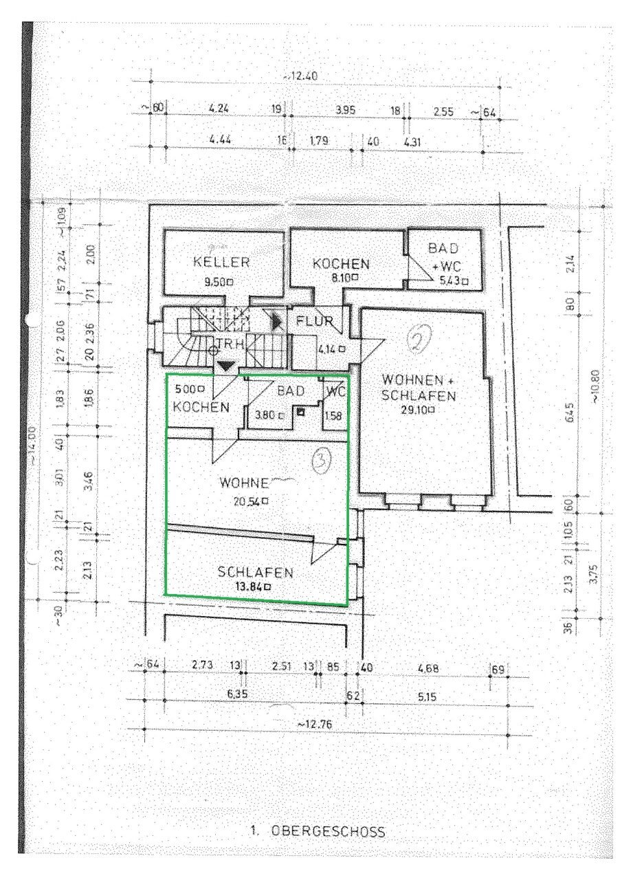 Grundriss Wohnung