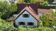 Gartenansicht mit Drohne